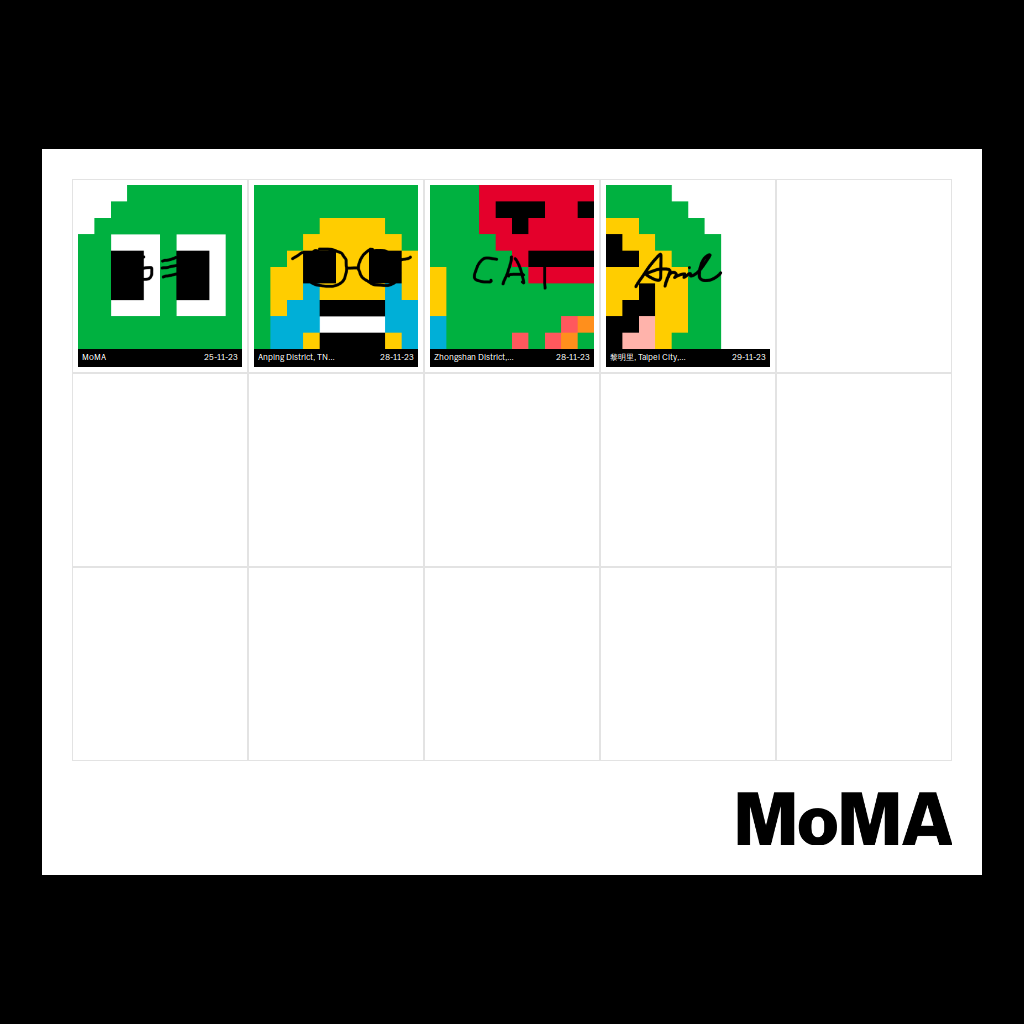 Postcard Melon-Gbuffer-Mosaic