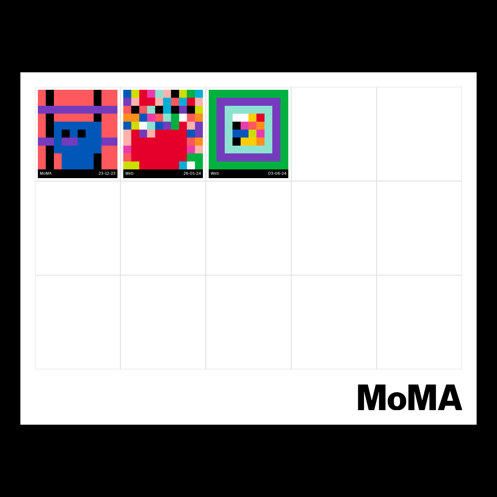 Postcard Neonblue-Culling-Pictograph