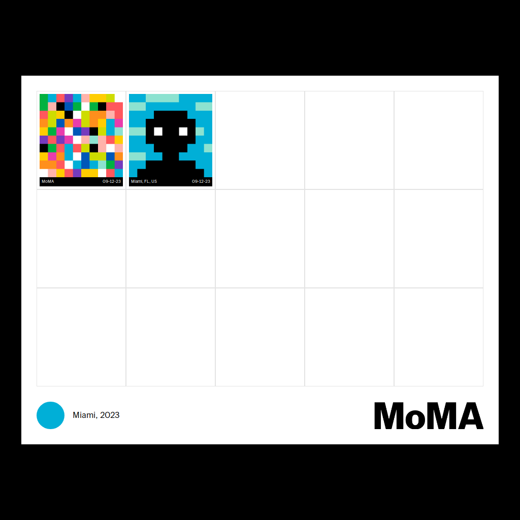Postcard Puce-Voxel-Impasto
