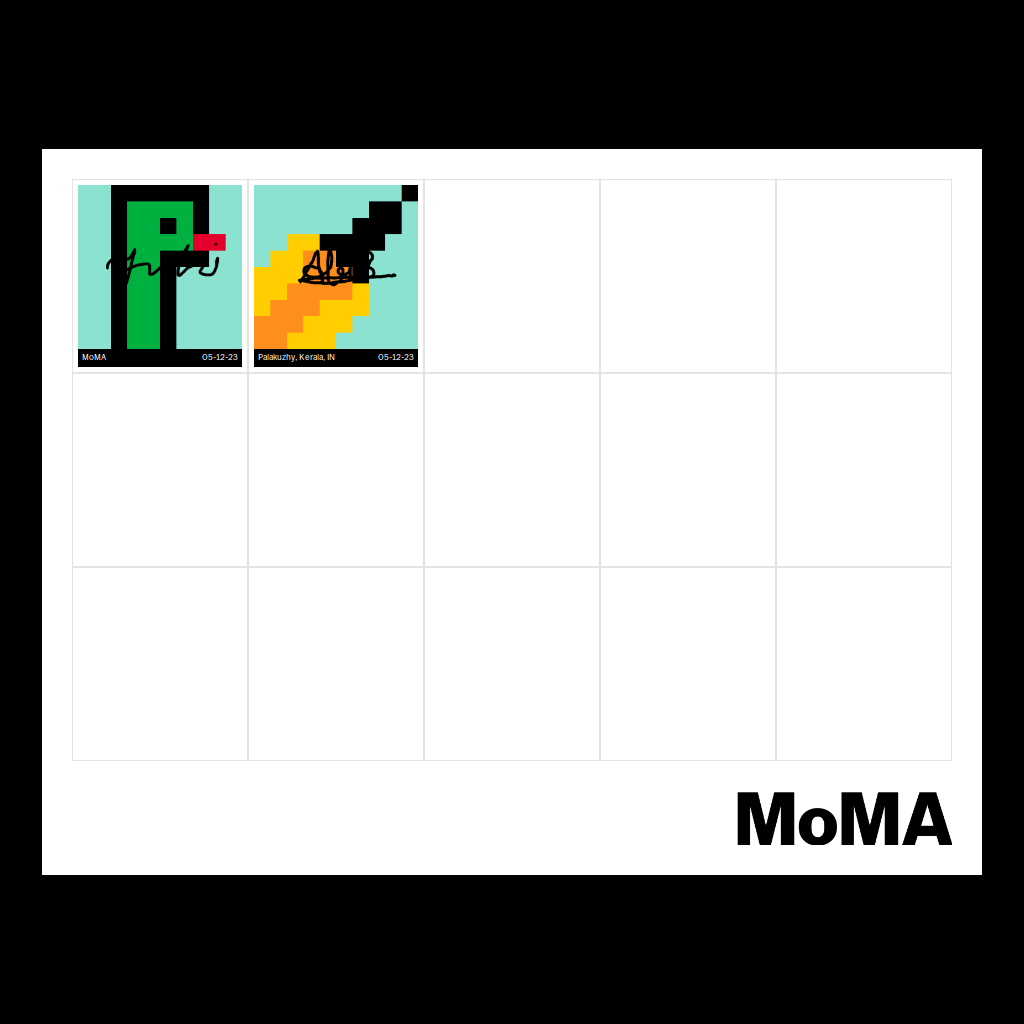Postcard Platinum-Voxel-Form