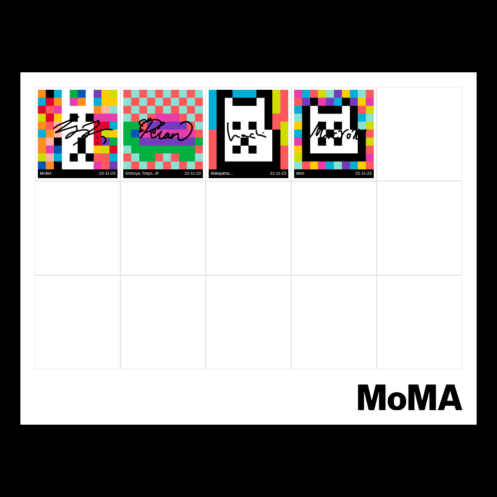Postcard Hotpink-8Bit-Combine