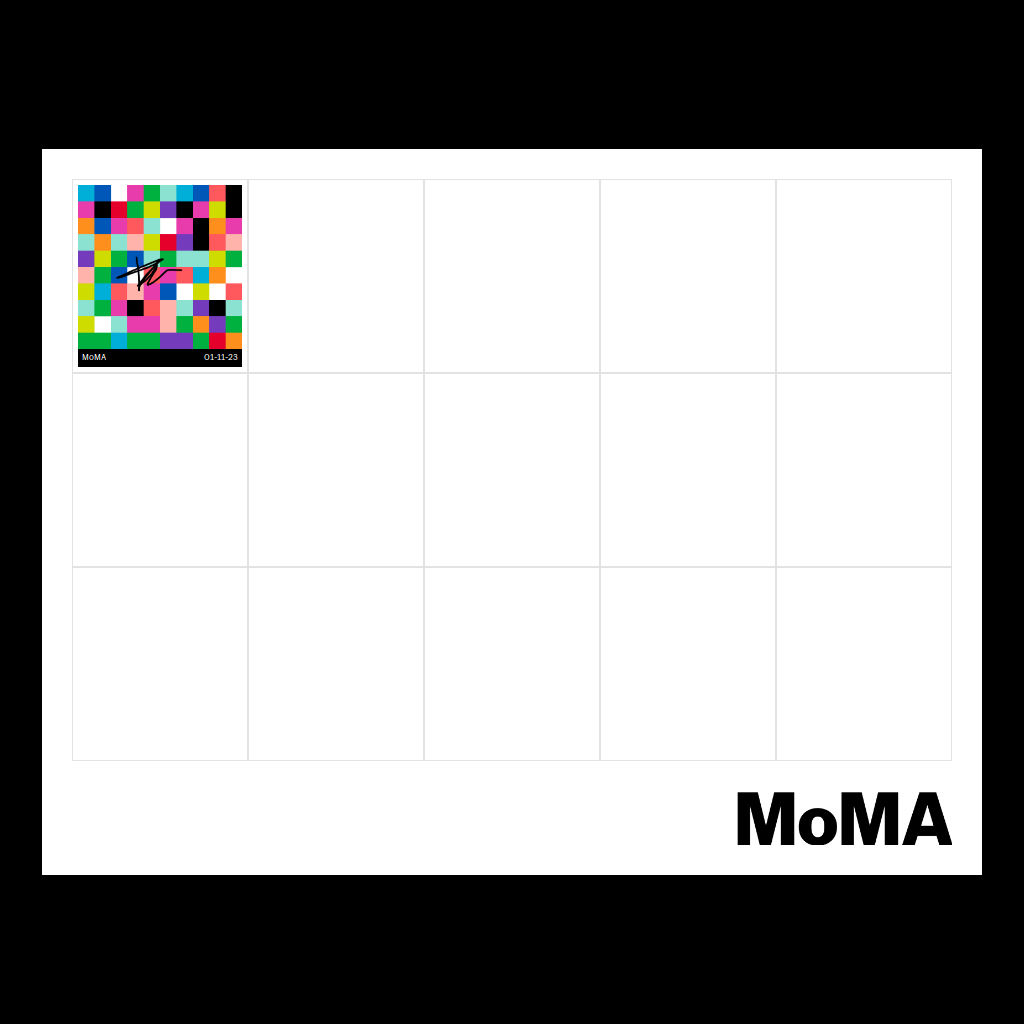Postcard Almond-Parallax-Mosaic