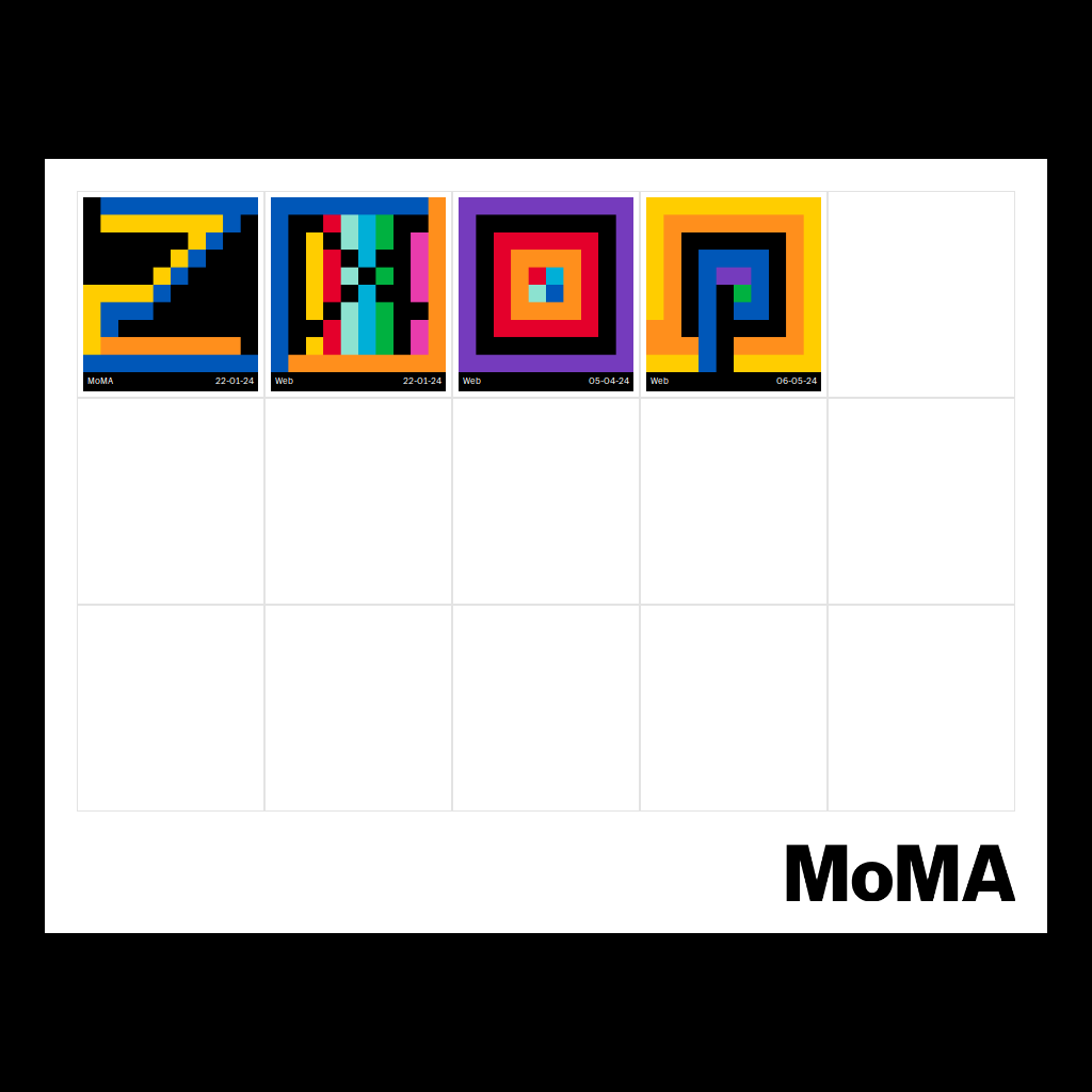 Postcard Opal-Blur-Assemblage