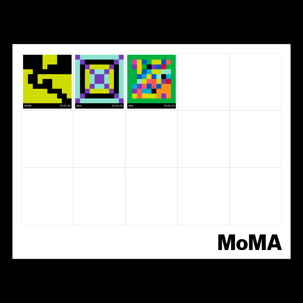 Postcard Turquoise-8Bit-Combine