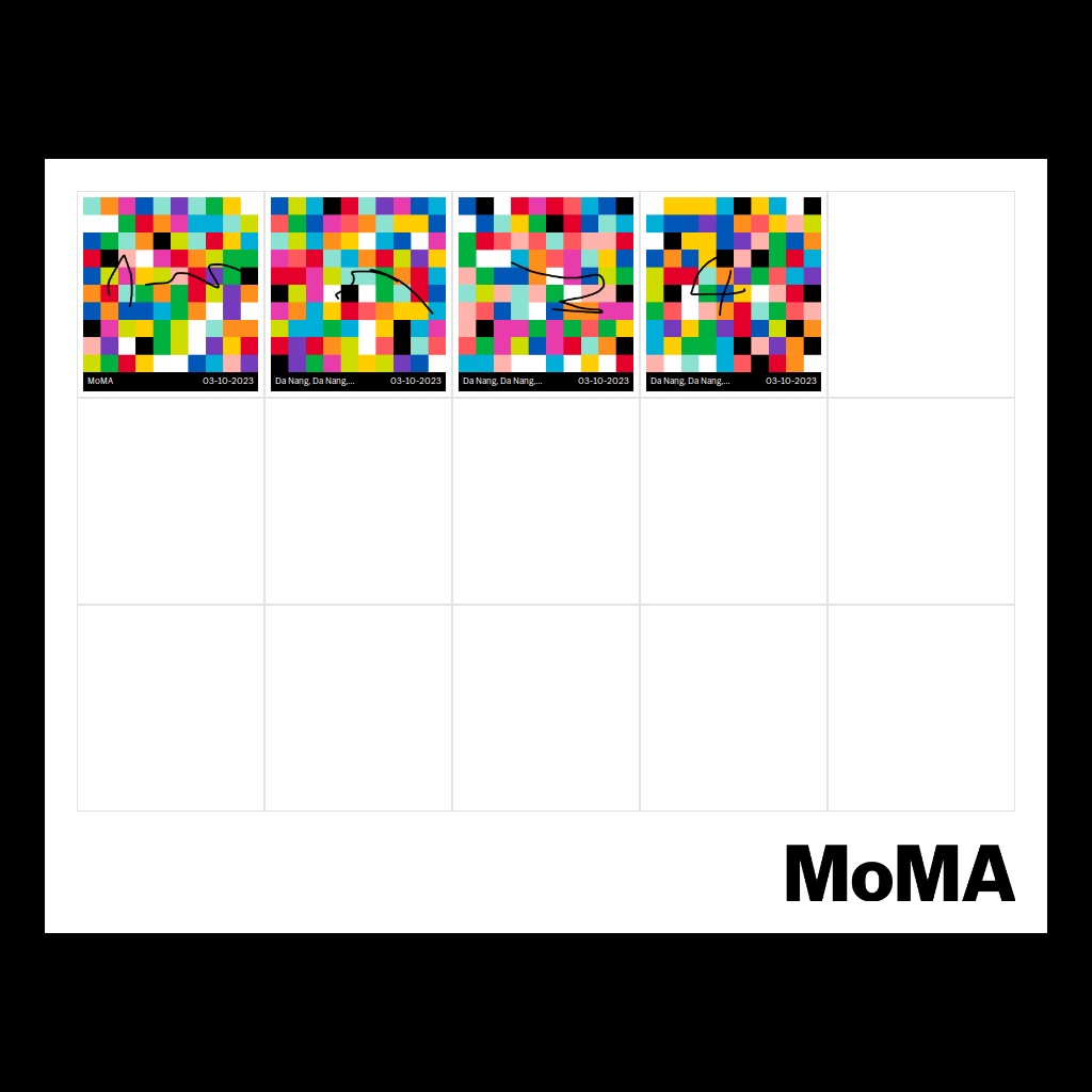 Postcard Madder-Stack-Frottage