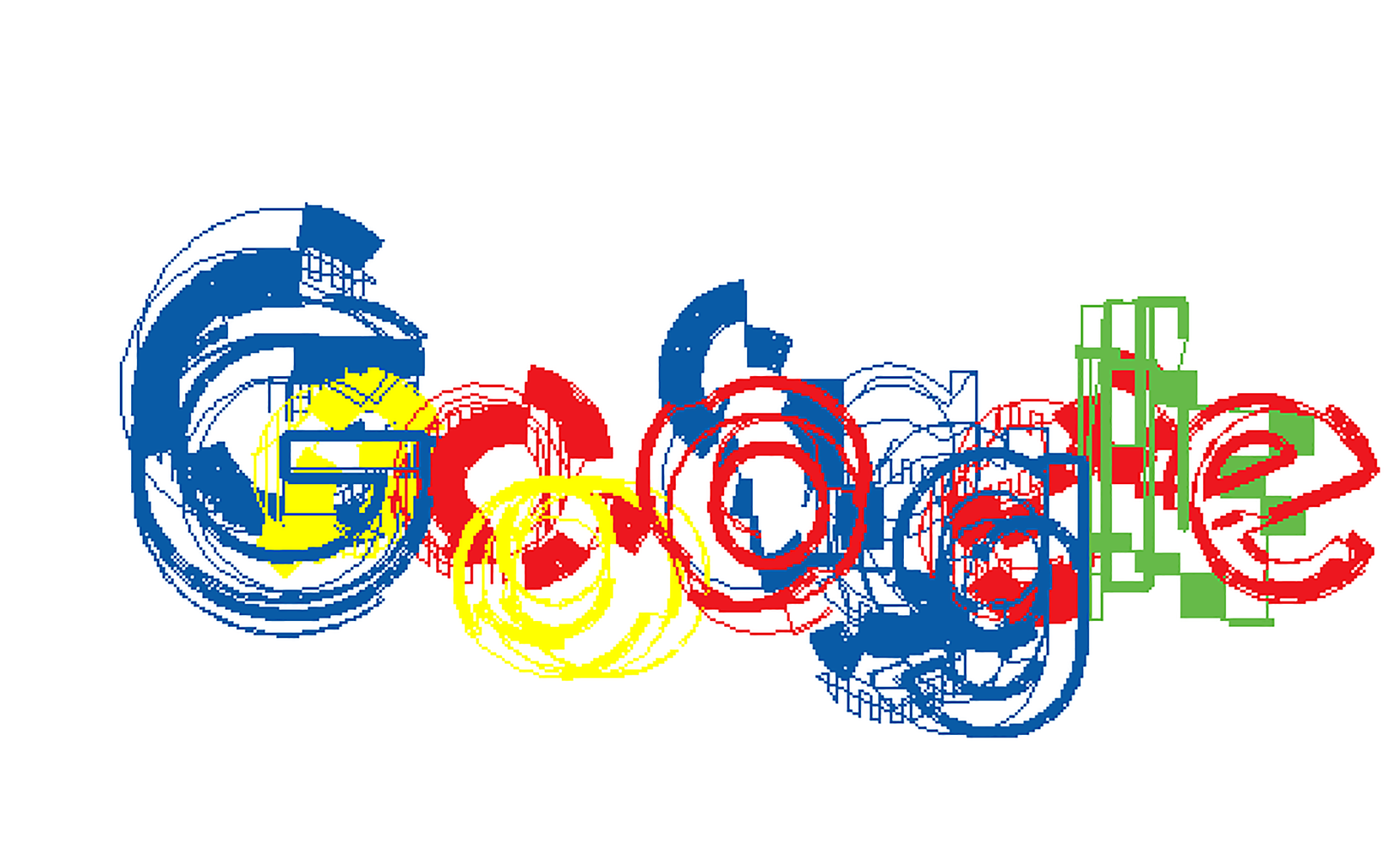 Glitch Embroidery (Google) by Nukeme