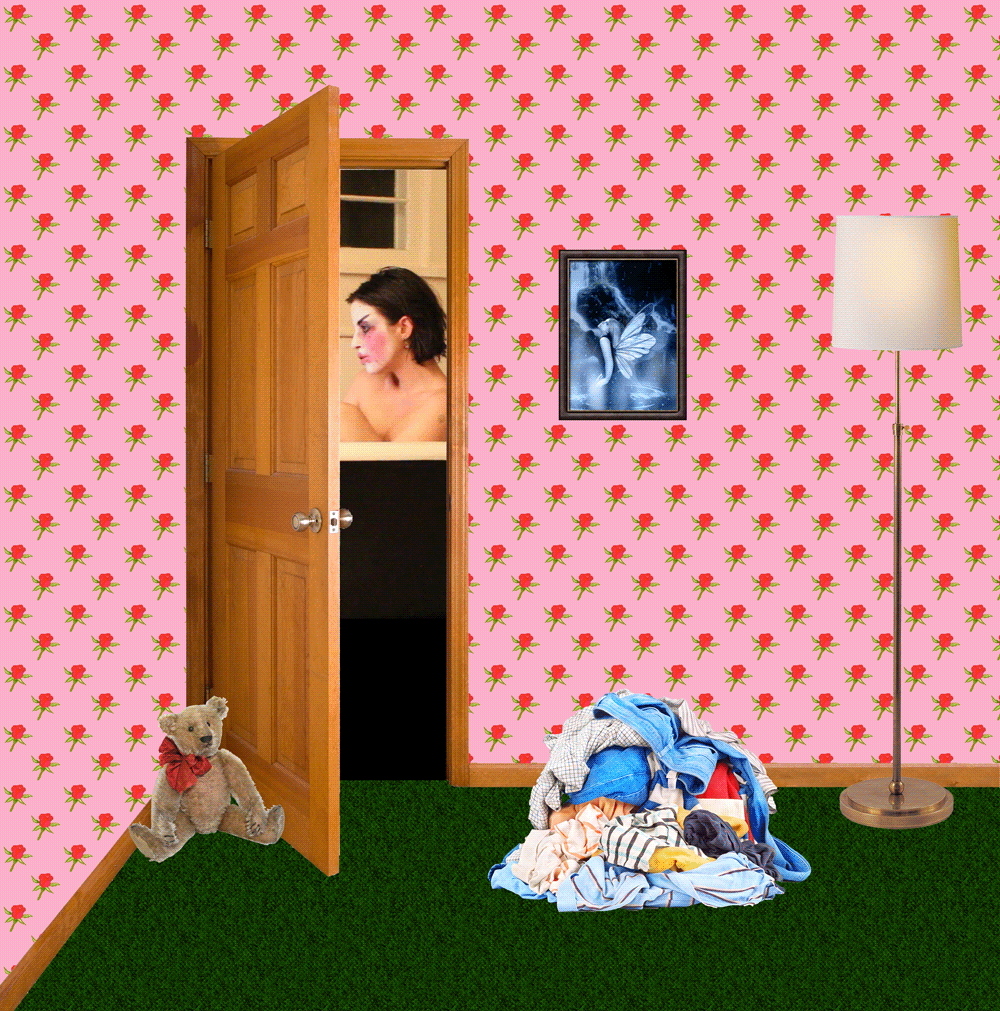 upstairs on the left by Molly Soda